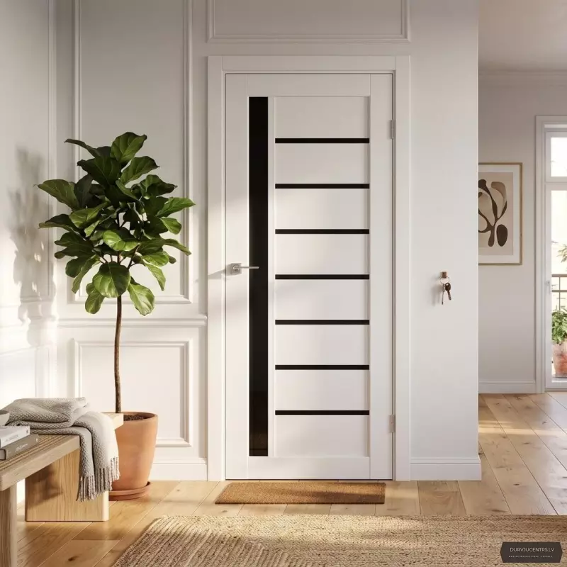 Durvis Arkadia Balts BLK PVC Deluxe