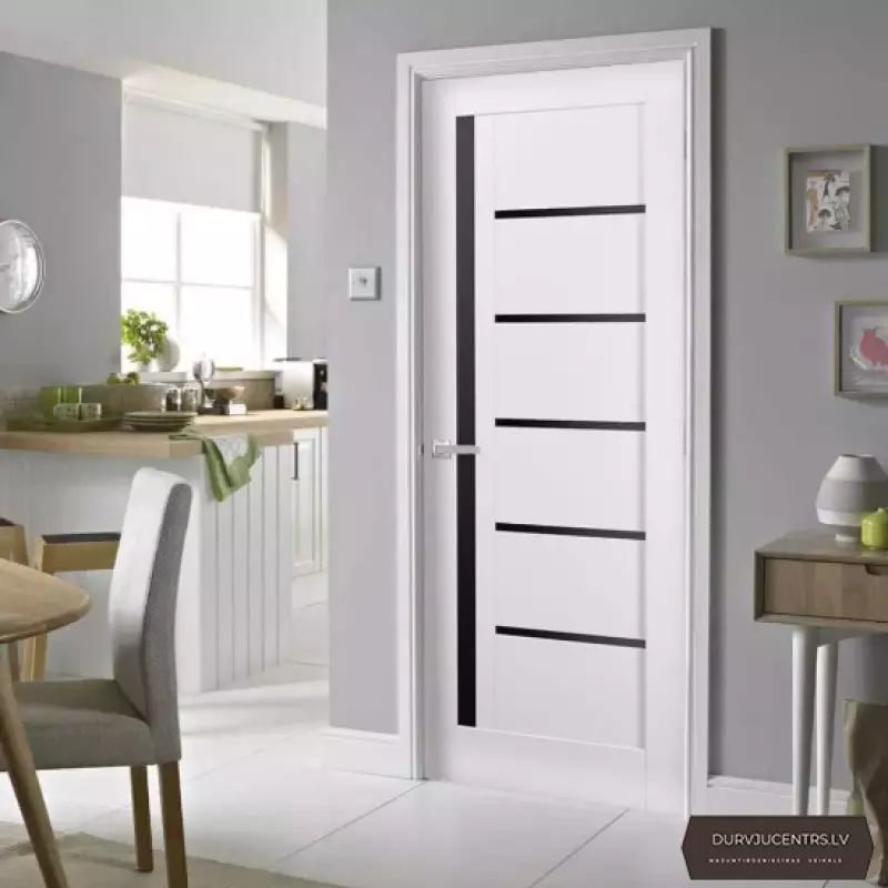 Durvis Arkadia Balts BLK PVC Deluxe