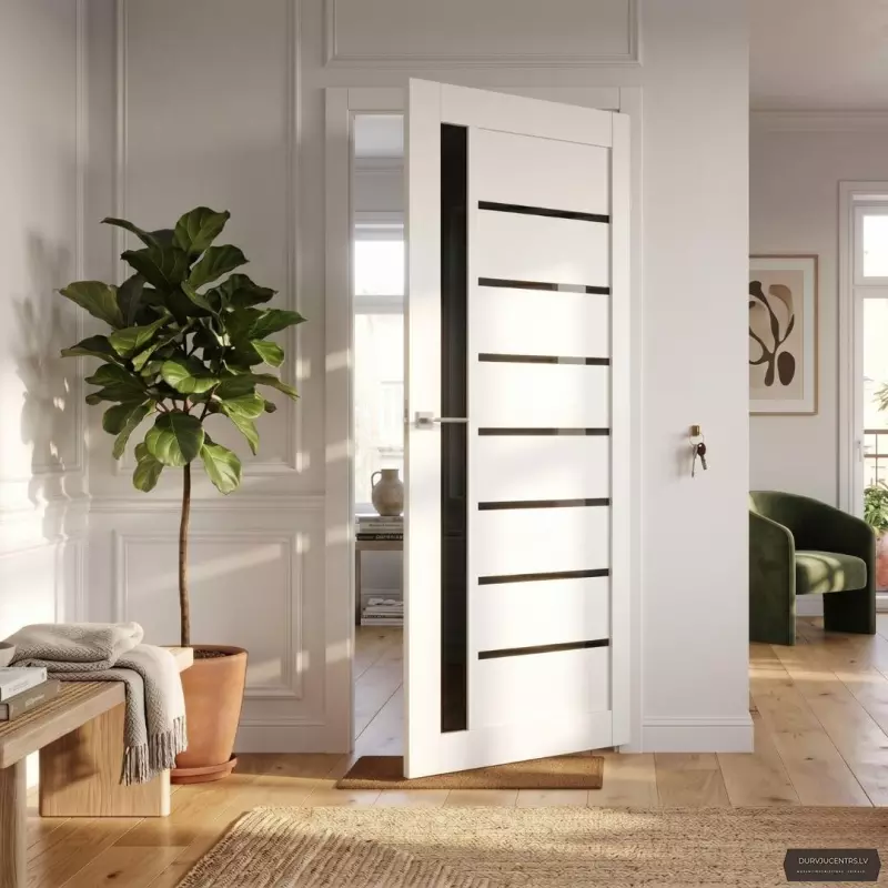 Durvis Arkadia Balts BLK PVC Deluxe