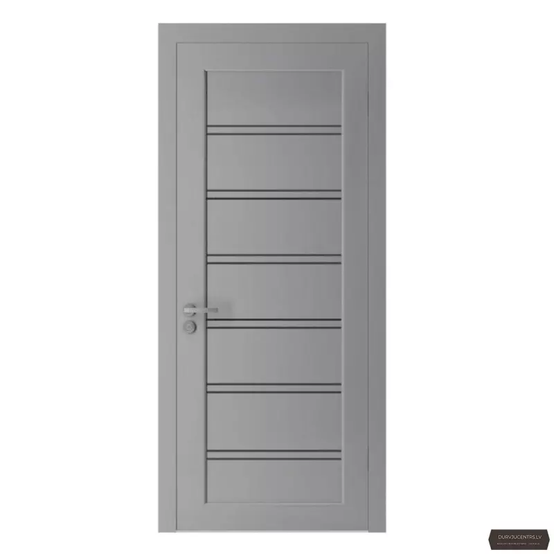 Durvis Dominica BLK Šellgrey PP Premium