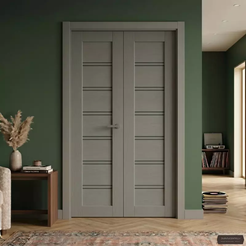 Durvis Dominica BLK Šellgrey PP Premium