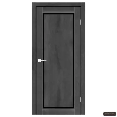 Durvis Legacy Tumšs betons BLK PVC