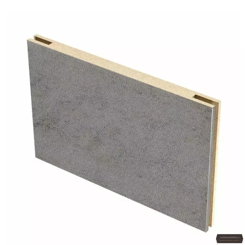 Durvju portāls MDF Tumšs betons PVC teleskopiskais