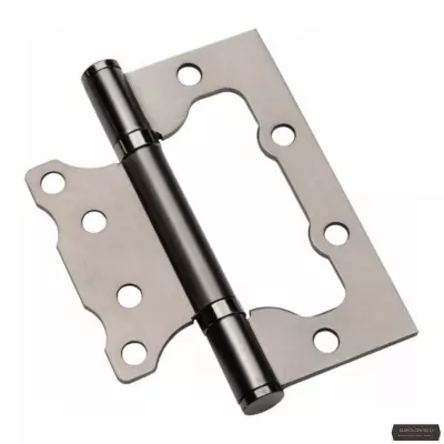 Nefrēzētas durvju eņģes 63 mm grafīts