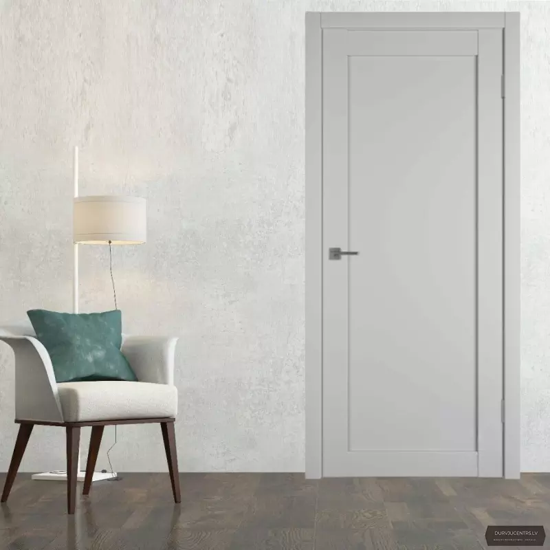 Durvis Luna Pelēks matēts PVC Deluxe