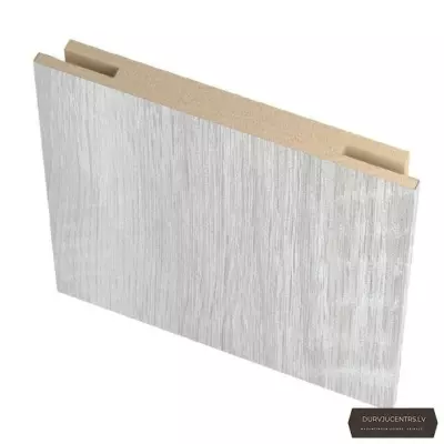 Durvju portālu komplekts MDF Pelēks ozols Teleskopiskais EKOfinierējums