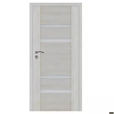 Durvis Amaja 02 (PE-02) Sudraba ozols EKOfinierējums