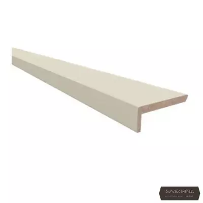 Durvju apmales daļa Teleskopiskā MDF Ziloņkauls matēts PP Premium