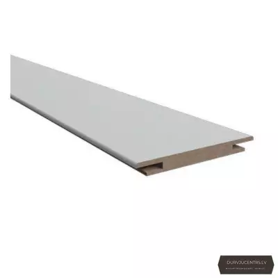 Durvju portālu komplekts MDF Gaiši pelēks Teleskopiskais PP Premium