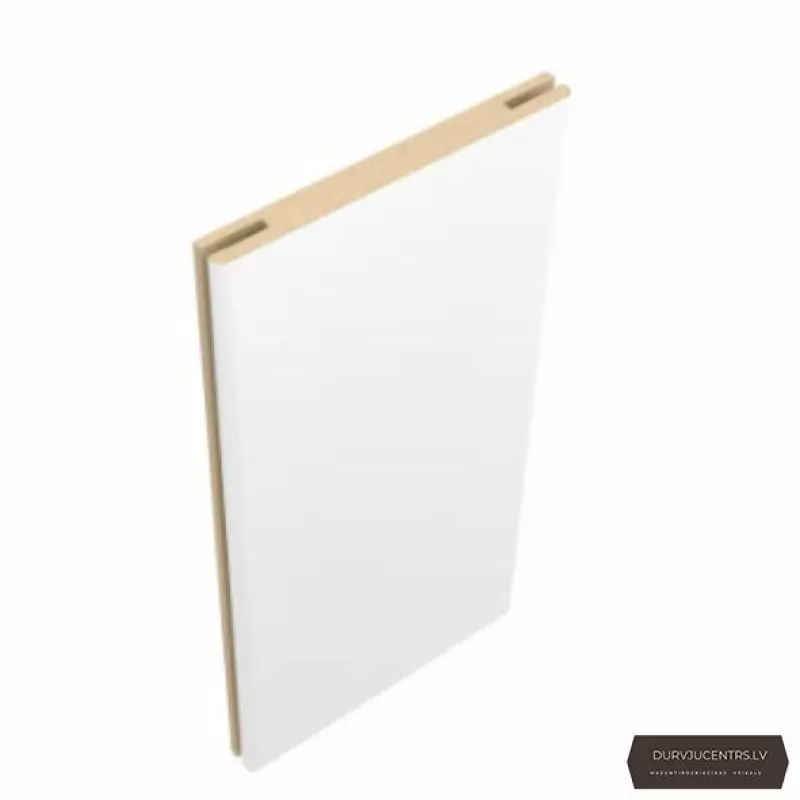 Durvju portālu komplekts MDF Balts matēts Teleskopiskais PP Premium
