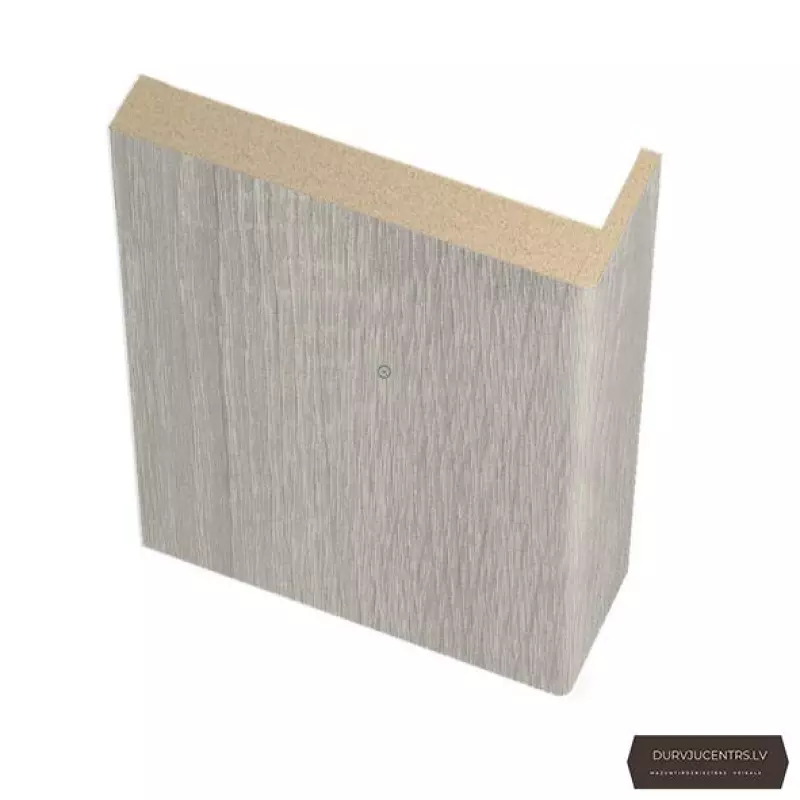 Durvju apmales daļa MDF Grey sonoma teleskopiskā PVC