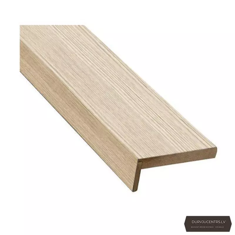 Durvju apmales daļa MDF Kapučino teleskopiskā PVC