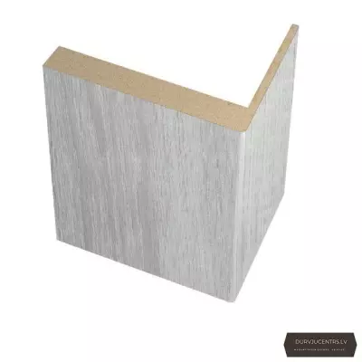 Durvju apmales daļa MDF Sonoma light teleskopiskā PVC